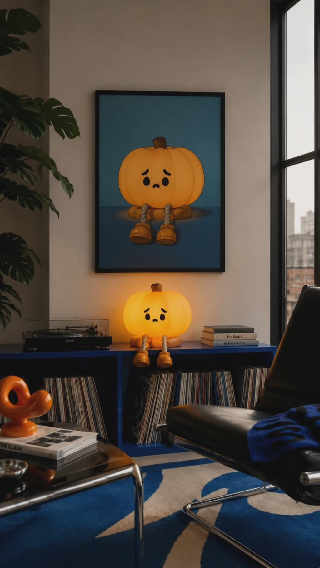 Pumpkin Glow Silicone LED Night Light